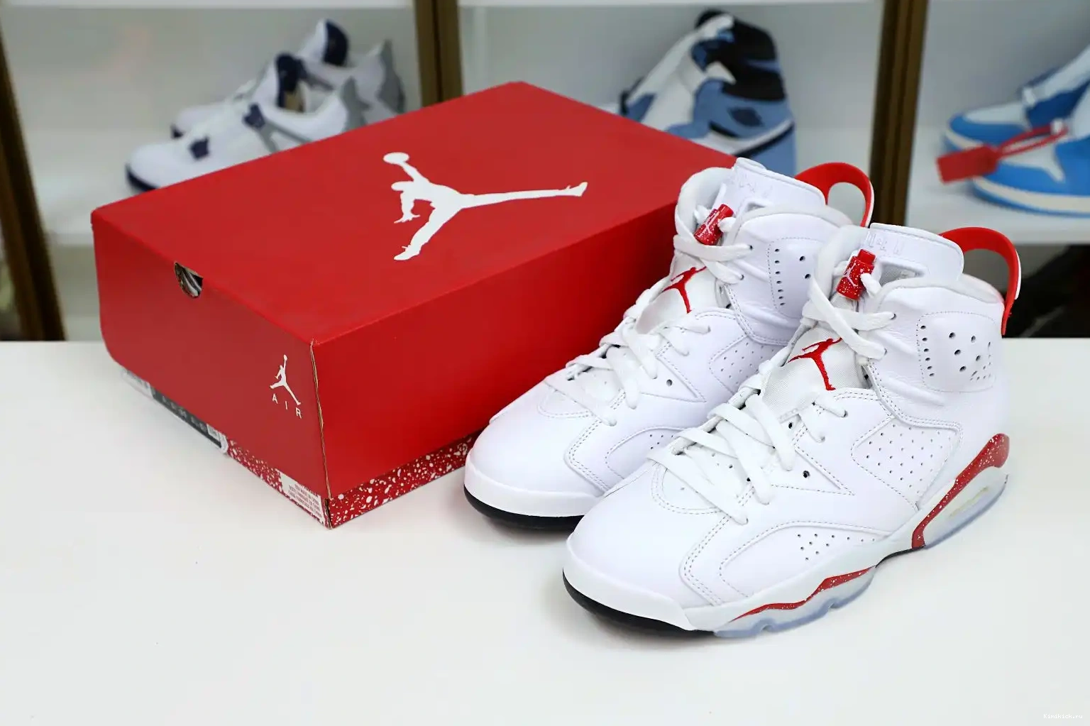 RED 6 AIR JORDAN OREO Kimikick 0517